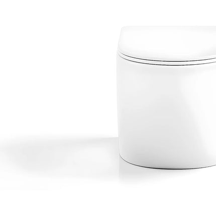 WC suspendu sans bride blanc brillant - 36 cm - Les Essentiels DS CONCEPT