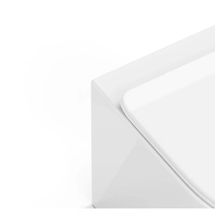 WC suspendu sans bride blanc brillant - 36 cm - Les Essentiels DS CONCEPT