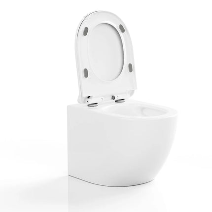 WC suspendu sans bride blanc brillant - 36 cm - Les Essentiels DS CONCEPT