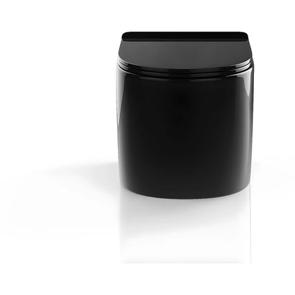 WC suspendu sans bride noir brillant - 36 cm - Les Essentiels DS CONCEPT