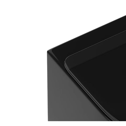 WC suspendu sans bride noir brillant - 36 cm - Les Essentiels DS CONCEPT