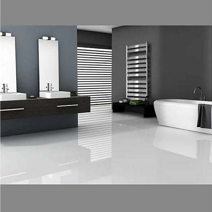 Radiateur électrique design chromé 50 cm - Tharr