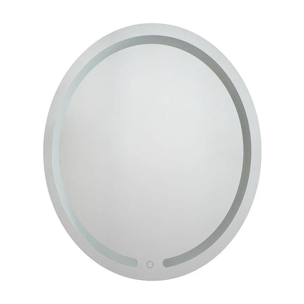 Miroir lumineux rond avec éclairage LED - Transparent - 60 cm - Les éphémères