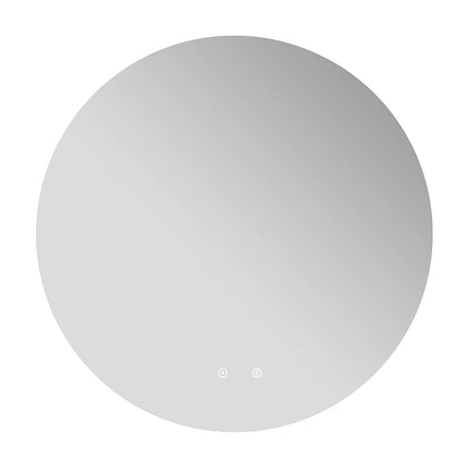 Miroir ovale LED anti-buée - Transparent - 90 cm - Les Astucieux