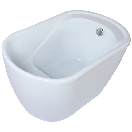 Baignoire sabot - 120 x 75 x 65 cm - Blanche - 165 L - PICCOLA