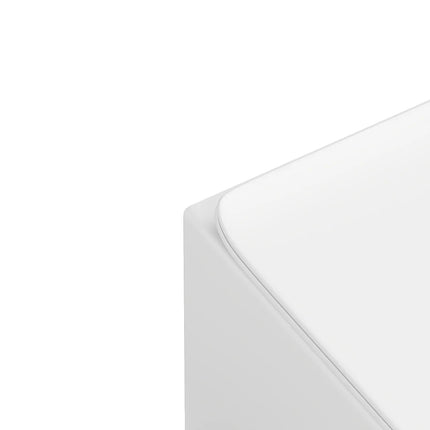 WC suspendu sans bride finition mate - blanc - 35,5 cm - Les Essentiels CLEMONA