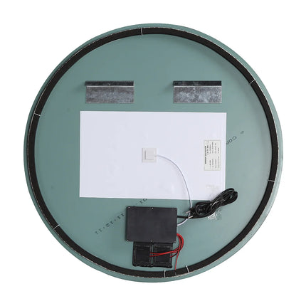 Miroir ovale LED avec technologie anti-buée - Transparent - 60 cm - ROMULA