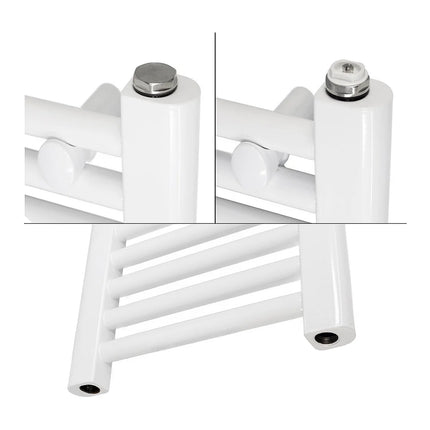 Radiateur de salle de bain électrique blanc - 40 cm - DS CONCEPT