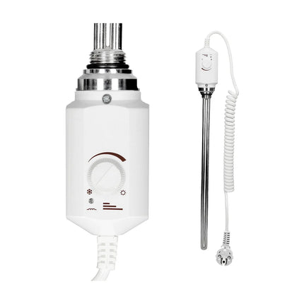 Radiateur de salle de bain électrique blanc - 40 cm - DS CONCEPT