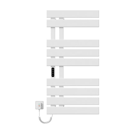 Chauffe-serviettes électrique design avec écran tactile et WiFi - Blanc - 50 cm - DS CONCEPT