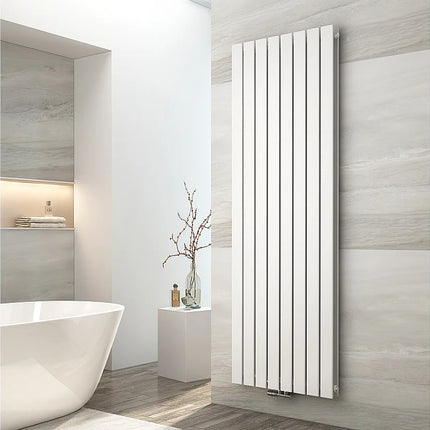 Radiateur eau chaude double couche mural blanc 62 cm EMKE