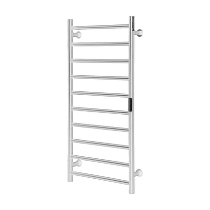 Sèche-serviettes électrique avec double système chauffant - Argent - 105 cm - DS CONCEPT