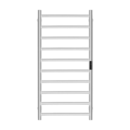 Sèche-serviettes électrique avec double système chauffant - Argent - 105 cm - DS CONCEPT