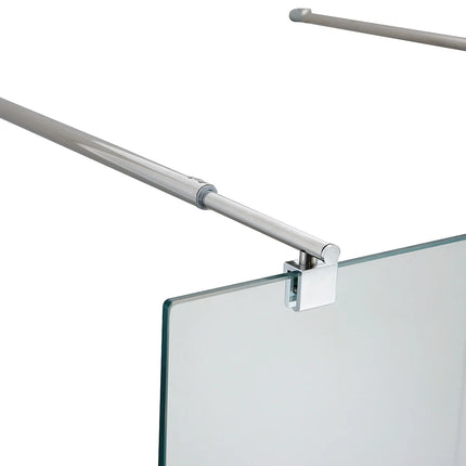 Paroi de douche sérigraphiée - Transparent - 120 cm - PAULINA III