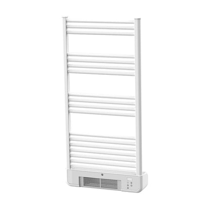 Radiateur sèche-serviettes électrique double chauffage avec contrôle WiFi - Noir - 54 cm - NTW-11 TURBO