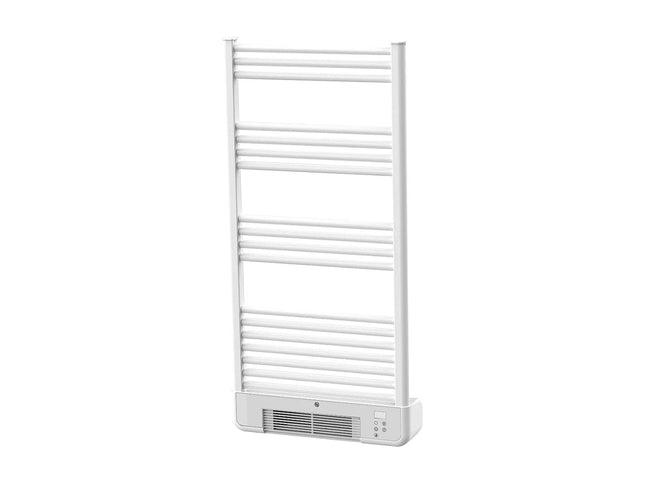 Radiateur sèche-serviettes électrique double chauffage avec contrôle WiFi - Noir - 54 cm - NTW-11 TURBO