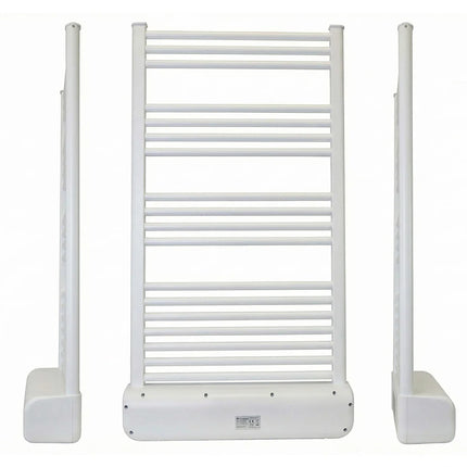 Radiateur sèche-serviettes électrique double chauffage avec contrôle WiFi - Blanc - 54 cm - NTW-11 TURBO