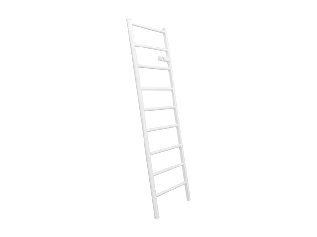 Sèche-serviettes électrique design en forme d’échelle - Blanc - 54 cm - NTW STAIR