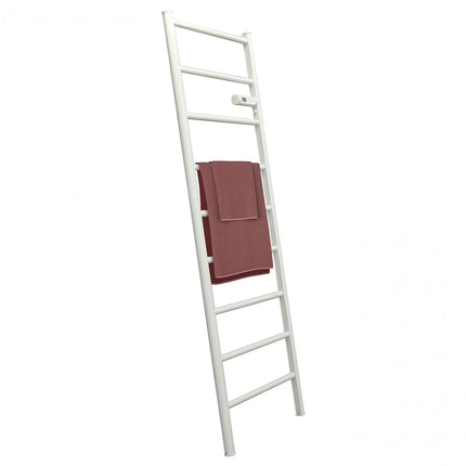 Sèche-serviettes électrique design en forme d’échelle - Blanc - 54 cm - NTW STAIR