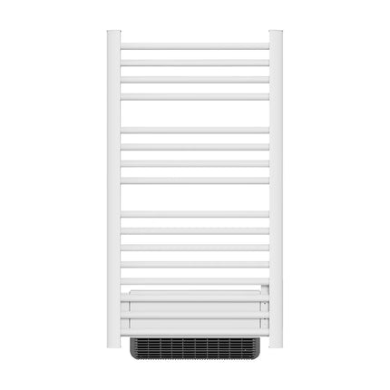 Sèche-serviette électrique sans fluide avec soufflerie - blanc - 54 cm - HESTIA