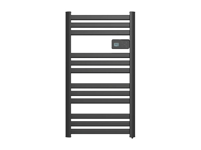 Sèche-serviette électrique sans fluide connecté WiFi - noir - 54 cm - COSMO