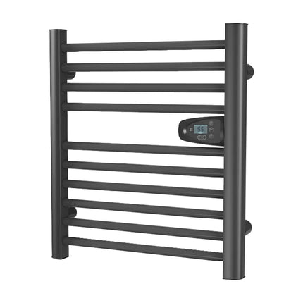 Sèche-serviette électrique sans fluide noir 54 cm HESTIA