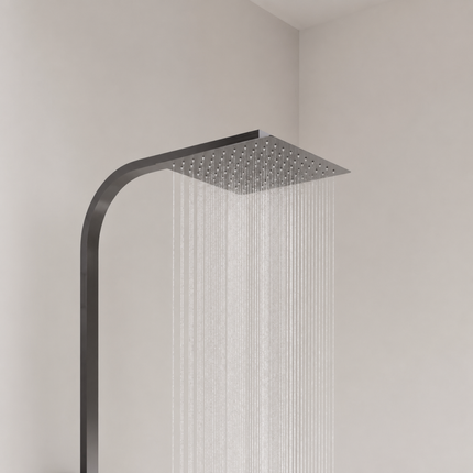 Douche pluie avec mitigeur thermostatique - Chrome - Calea