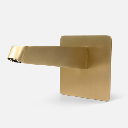 Système de douche encastré finition or brossé - 30 cm - Ayla