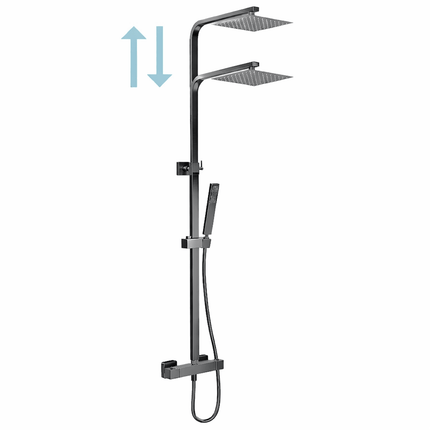 Douche pluie avec mitigeur thermostatique - Chrome - Calea