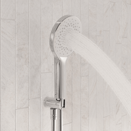 Douche encastrée chrome avec tête pluie - 30 cm - Cassia