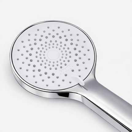 Douche encastrée chrome avec tête pluie - 30 cm - Cassia