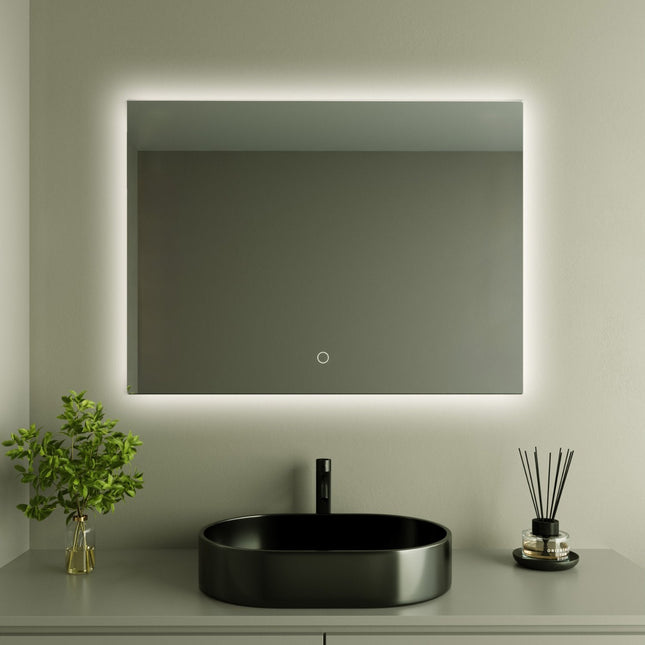 Miroir LED avec fonction anti-buée - 80 cm - Bryce