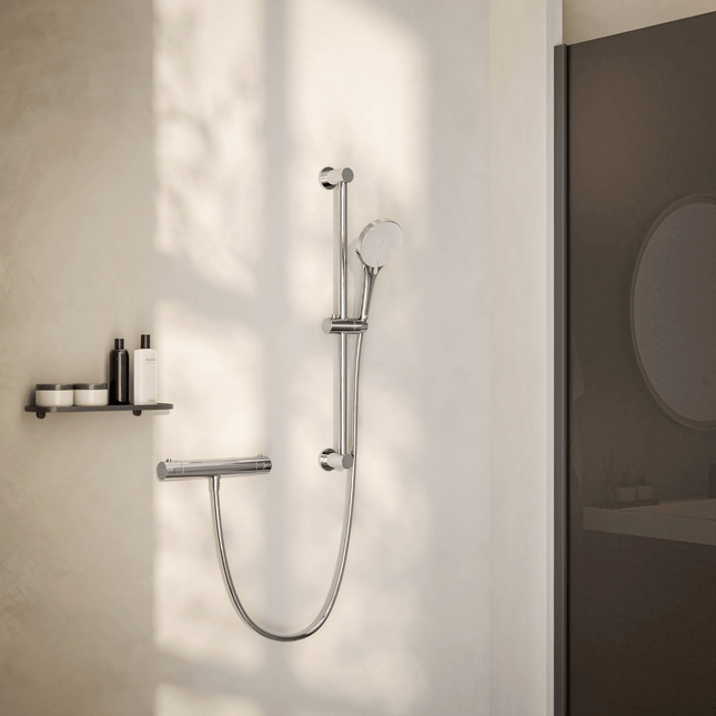 Kit de douche thermostatique avec pommeau multifonction - DS CONCEPT Cielo