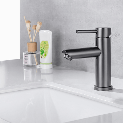 Mitigeur de lavabo finition gun metal - Evelyn