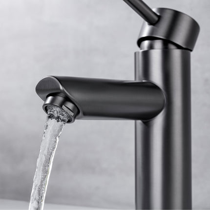 Mitigeur de lavabo finition gun metal - Evelyn