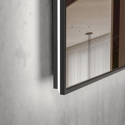 Miroir LED avec fonction anti-buée - 80 x 60 cm - LYON