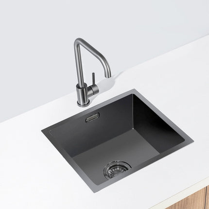 Évier de cuisine en acier inoxydable finition Onyx - 50x40 - DS CONCEPT