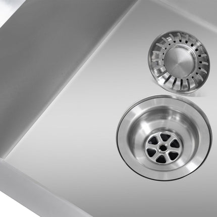 Évier design contemporain avec installation flexible - 50 cm - Orion