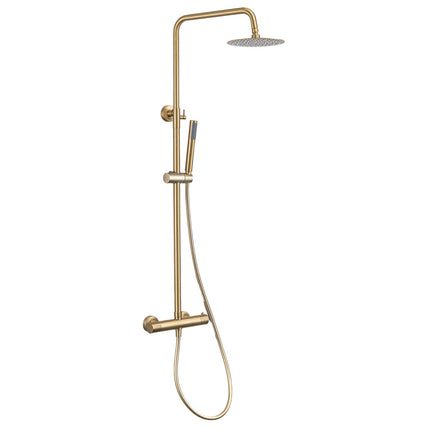 Douche pluie dorée avec mitigeur thermostatique - Orléan DS CONCEPT