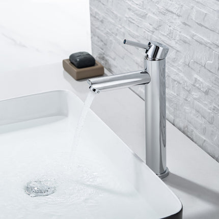 Robinet de lavabo avec aérateur Neoperl® intégré - chrome brillant - Pégase