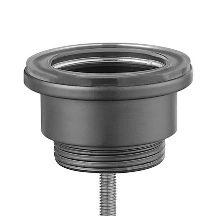 Bouchon de vidange à clic - Gun Metal - 4,2 cm - DS CONCEPT