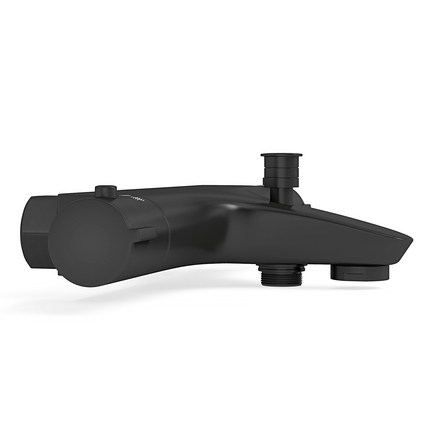 Mitigeur thermostatique bain finition noire mate - 15 cm - DS CONCEPT