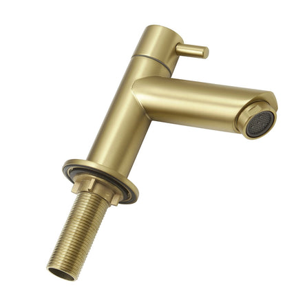 Robinet de lavabo doré avec tuyau flexible - DS CONCEPT Tropea