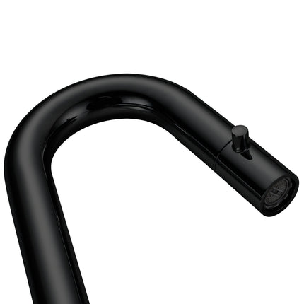 Robinet de lavabo design contemporain avec finition CleanPlus® - noir - Vichy