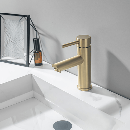 Robinet de lavabo doré Yale avec technologie DCC® - DS CONCEPT